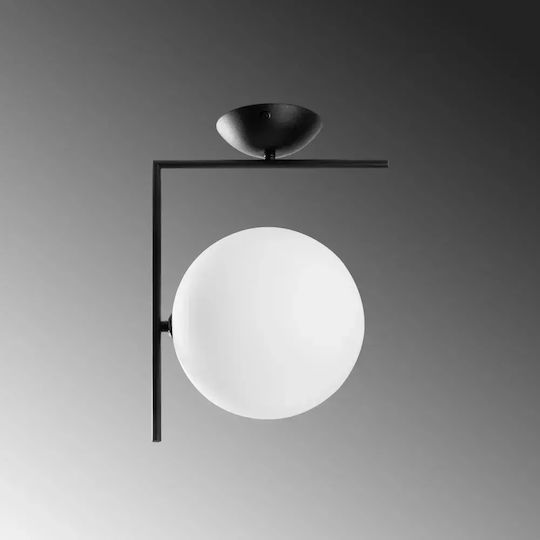 Opviq Luminar Pendul Negru cu Soclu G9 30x25x43 cm