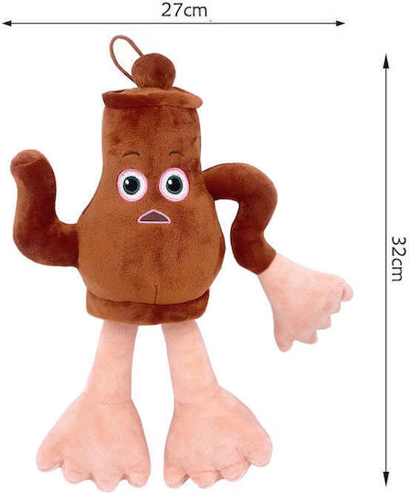 Teapotini Caldonetto Plush Toy Italian Brainrot Teapot 40 × 27 Cm Soft Fluffy