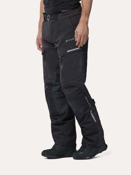 Rev'IT Defender 4 Χειμερινό Ανδρικό Παντελόνι Μηχανής Cordura Αδιάβροχο Μαύρο