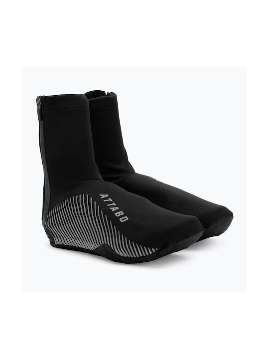 Attabo Defense Max Pro Schwarze Fahrradschuhüberzüge