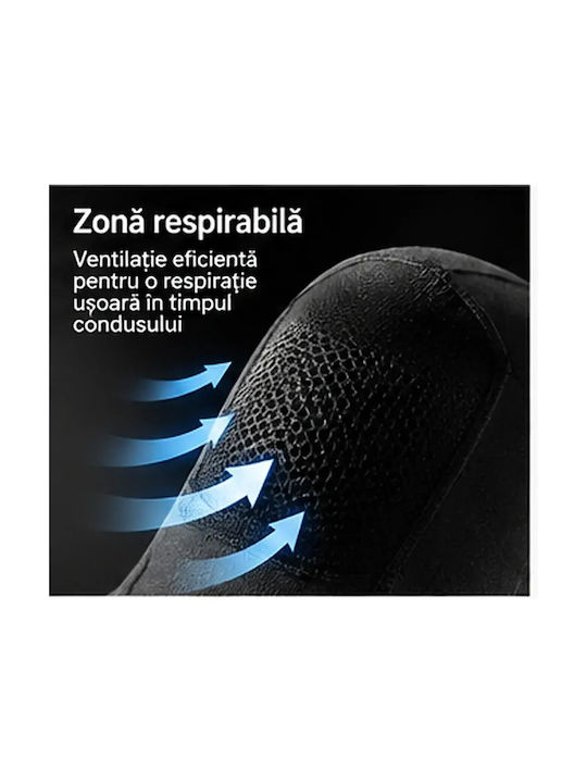 Motowolf Fm4 Cagulă de Iarnă pentru Motocicliști 7a Antibacteriană Integrală Căptușită cu Fleece Rezistentă la Vânt Neagră