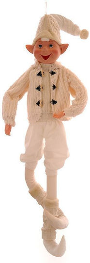 Vetur BV Weihnachtsfigur Elf Weiß Höhe 122 cm