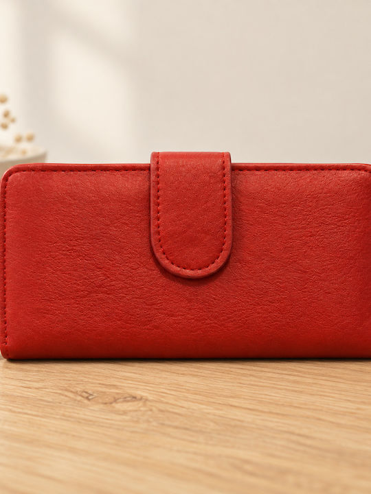 Große Damenbrieftasche Rot
