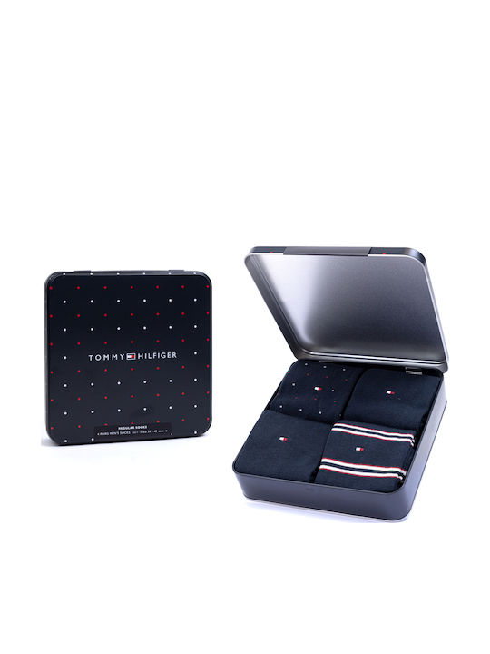 Tommy Hilfiger Ανδρικές Κάλτσες Black 4Pack