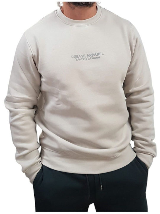 Rebase Sweatshirt mit Kapuze Ecru