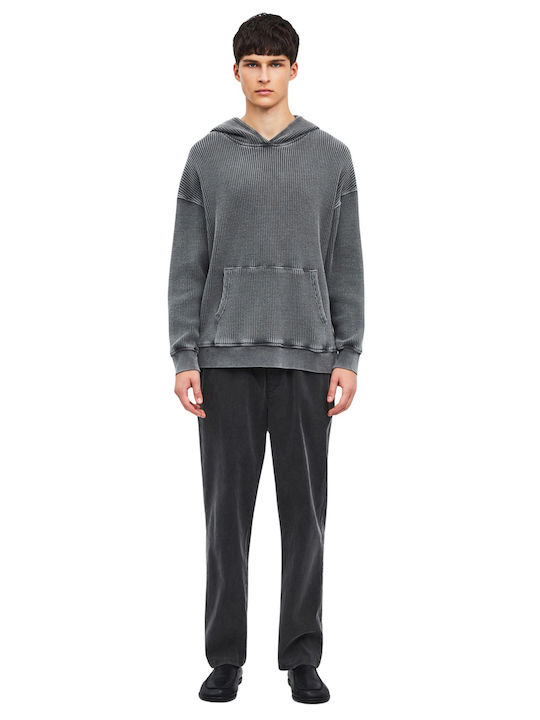 Vint Grey Hooded Sweatshirt