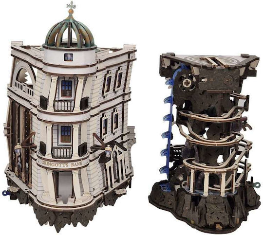 Harry Potter Holzbausatz Gringotts Bank Kugelbahn