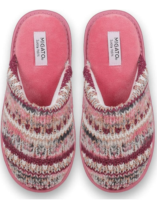 Pink Women's Winter Slippers