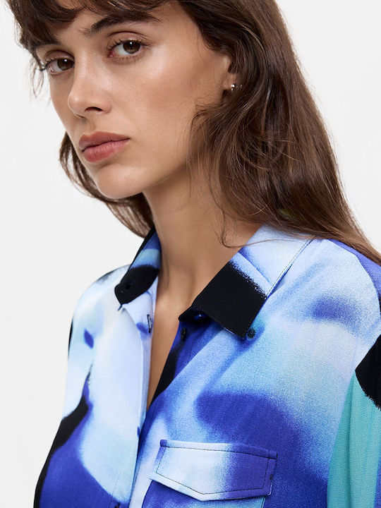 Long Sleeve Women's Shirt Ultra Blue