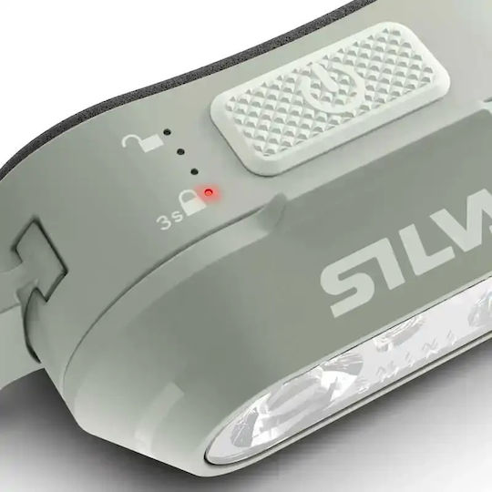 Silva Акумулаторен Челен LED Фенер IPX5 с Максимална Светлина 250 Лумени