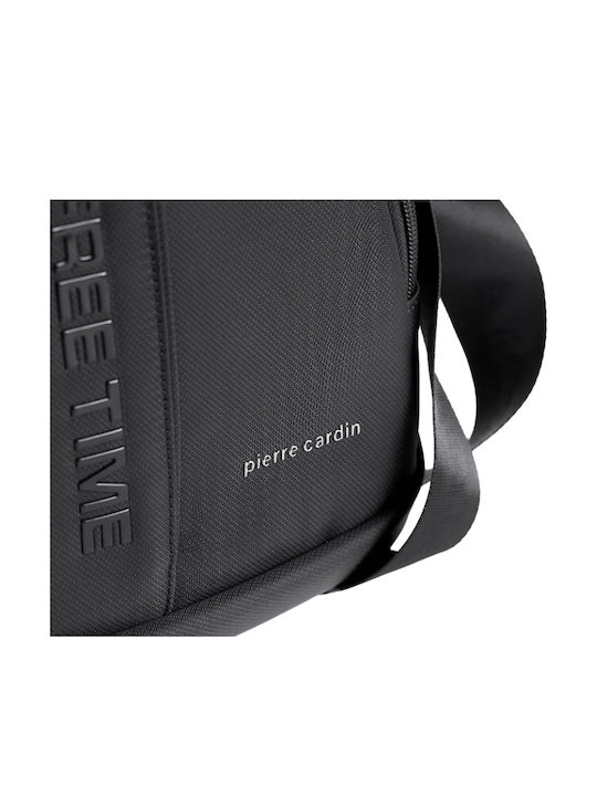 Geantă de Umăr / Tip Crossbody Neagră pentru Bărbați