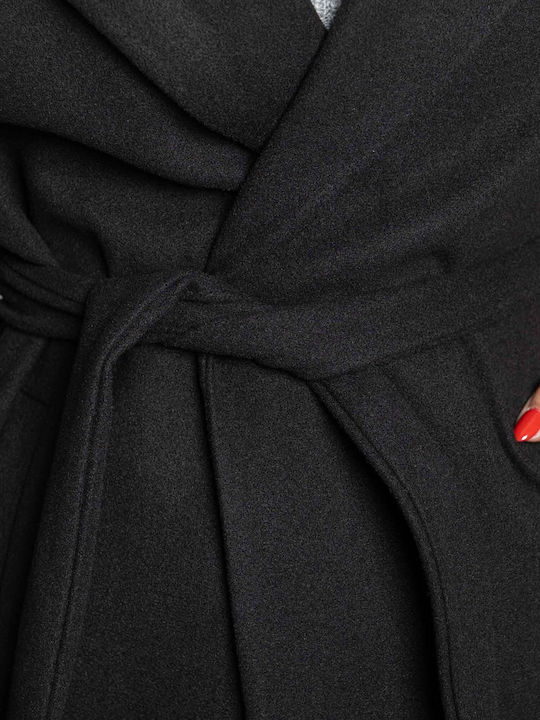 Palton de damă Negru