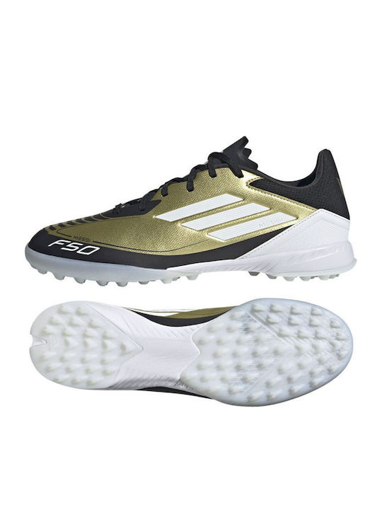adidas F50 League Ποδοσφαιρικά Παπούτσια με Σχάρα TF Χρυσά