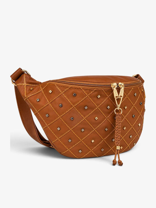 Braune Damen-Gürteltasche