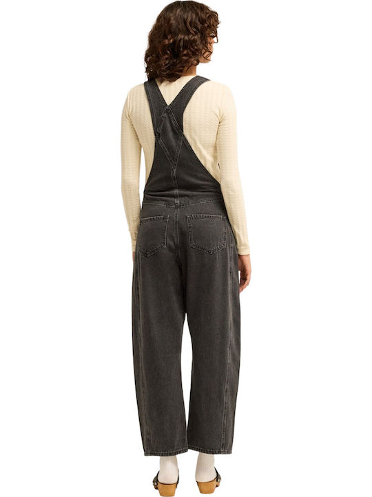 Women's Denim Dungarees Kvjw/Black Rinse