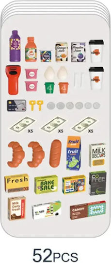 Woopie Super Market with Cash Register & Accessories for Ages 3+