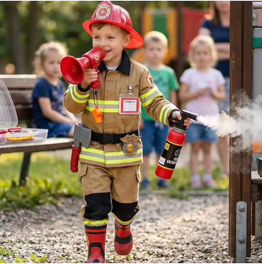 Woopie Set Valiză de Pompier cu Stingător de Incendiu pentru Copii de 3+ Ani 7 Piese