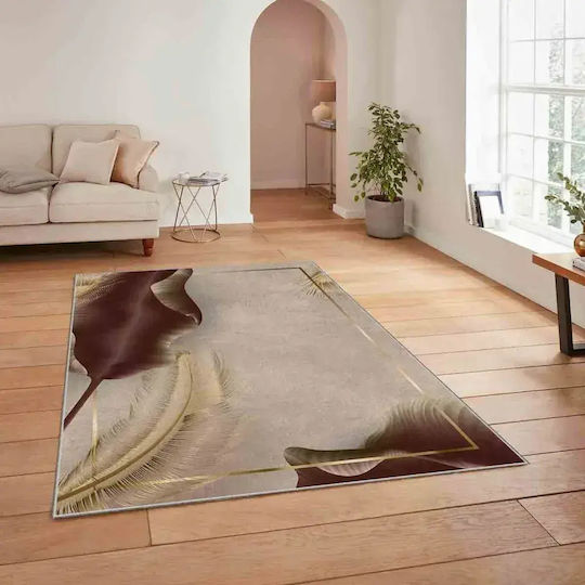 Conceptum Hypnose Hm-crp25-29 Χαλί Ορθογώνιο Beige-gold-brown 80x140cm