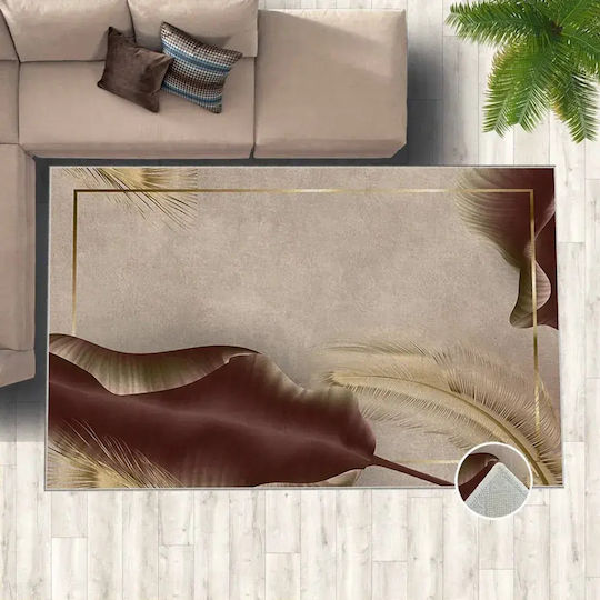 Conceptum Hypnose Hm-crp25-29 Χαλί Ορθογώνιο Beige-gold-brown 80x140cm