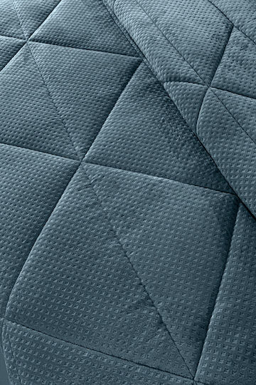 Guy Laroche Prellude Green Sherpa Comforter, Semi-Double, 180 x 240 cm