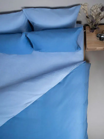 Sunshine Menta Double Bed Sheets Set 200x250cm Menta 202 4 Pieces