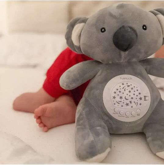 Woopie 2-in-1 Koala Sleep Toy with Fabric Projector, Music, Light and Cry Sensor