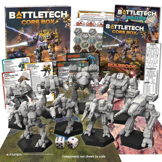 Battletech Core Box Brettspiel Englische Ausgabe Für 2+ Spieler Ab 15 Jahren