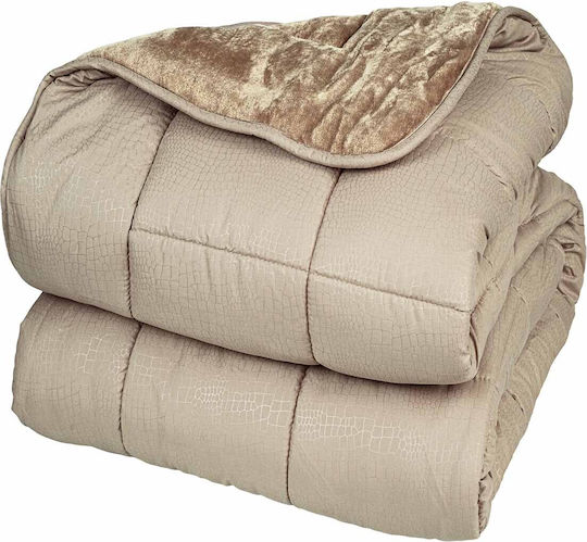 Astron Italy Sherpa Comforter Single 160x240cm Beige