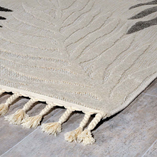 Tzikas Carpets Тенерифе 61225 Комплект Летни Килими За Спалня Тенерифе Розови 3 Бройки