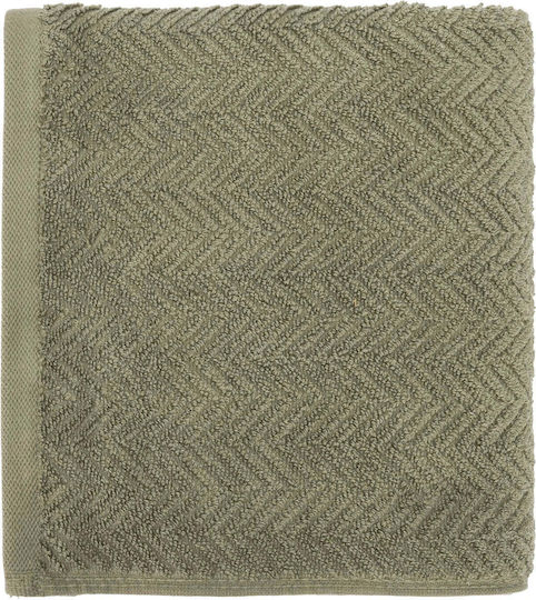 Domoletti Facecloth 50x90cm Olive Green Weight 550gsm
