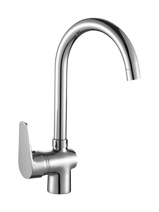 Kuchinox Silver Counter-Mounted Kitchen Faucet Kuchinox Silver Counter-Mounted Kitchen Faucet