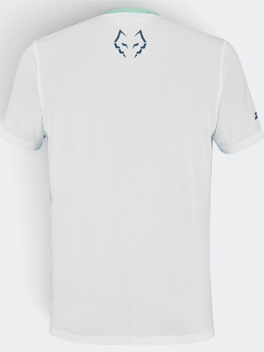 Babolat Juan Lebrón 6MZ26011-1000 Bluză Albă pentru Bărbați