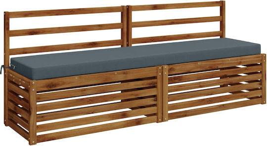 vidaXL Gartenstuhlkissen Soest Blau 2Stück 40x180cm
