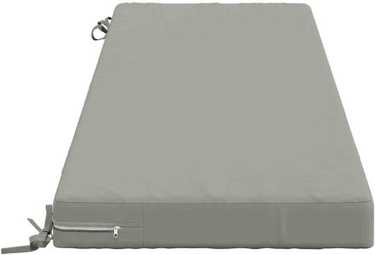 vidaXL Garden Bench Cushion Soest Grey 2 pcs 50x150 cm