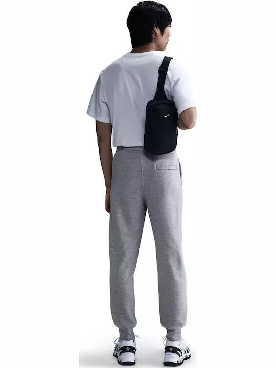 Nike Club Jogger Спортно Долнище Тъмносиво Меланж, Светлосиво, Бяло