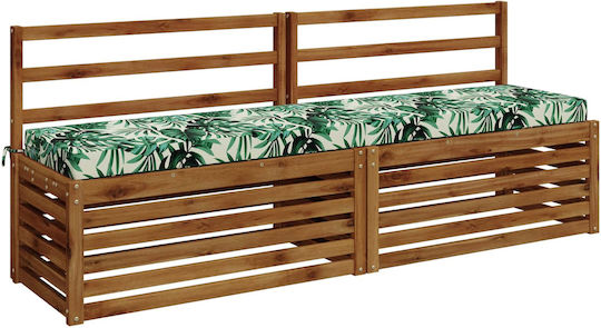 vidaXL Pernă De Bancă De Grădină Soest Verde 2 Buc 40x180 Cm