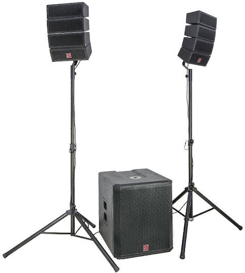 HELIOS2.1 Paar Aktiver PA-Lautsprecher 500 W mit 18"-Woofer
