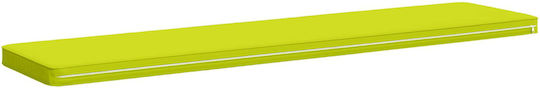 vidaXL Garden Bench Cushion Green 2 pcs 40x200 cm