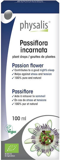 Physalis Bio Tincture Passionflower Relaxation & Sleep Support 100ml