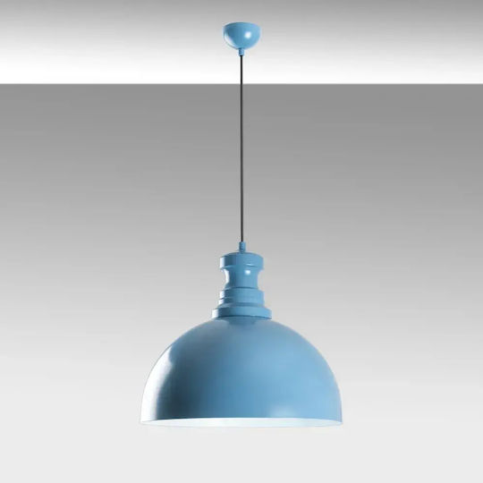 Opviq Kure Hängelampe Blau mit Fassung E27 40x40x134cm.