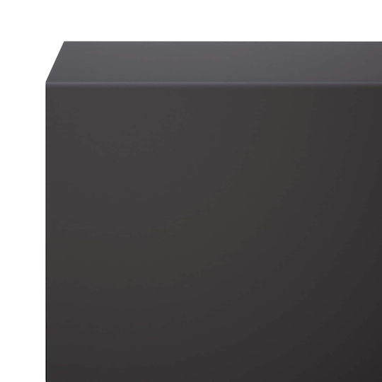 vidaXL Υλικό Περίφραξης Κήπου από Ατσάλι 100x5x5εκ. 10τμχ Μαύρο