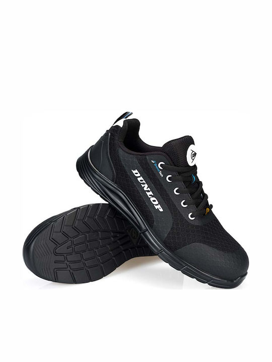 Dunlop Breezetech S1PS Work Shoe with ESD, FO, SR Certification