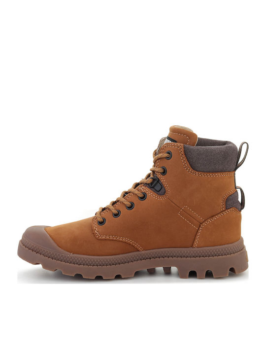 Leather Women's Ankle Boots Mahogany