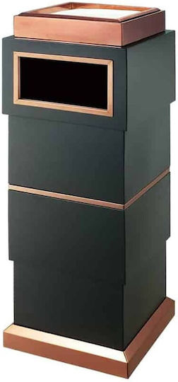 Costos Plastic Waste Bin Black