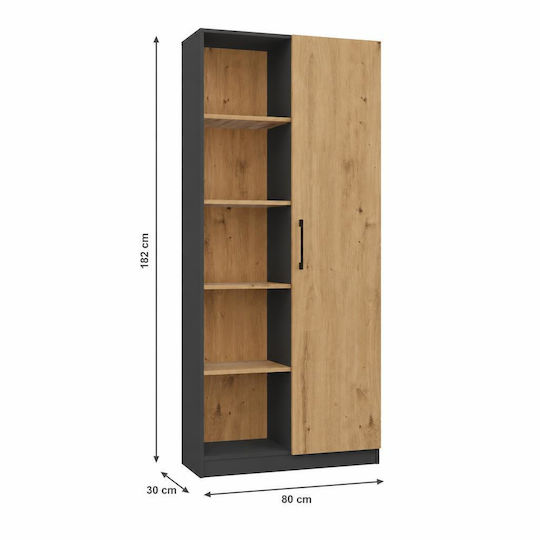Malwa Rd/80 Anthracite Artisan Shelf
