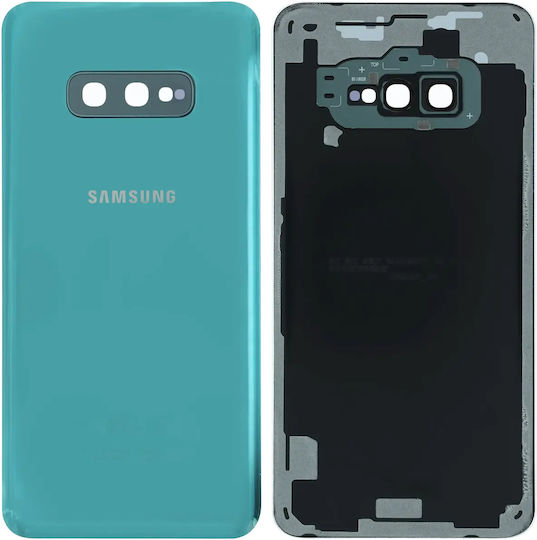 Rückseitenglas mit Kameralinse Samsung Galaxy S10e Service Pack Grün