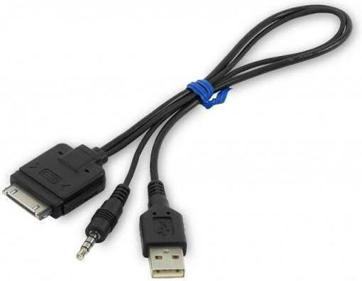 Alpine Καλώδιο AUX Αυτοκινήτου KCU‐461iV Σύνδεσης USB για iPod / iPhone