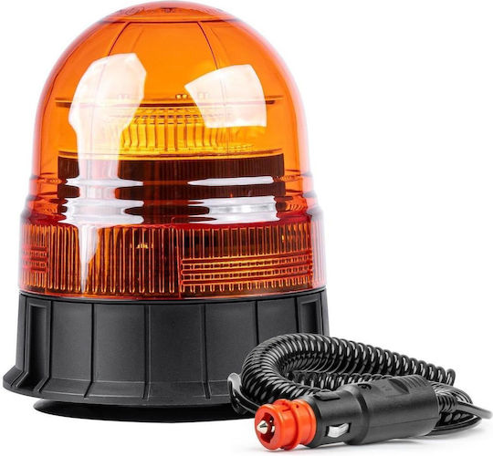 AMiO Φάρος Μαγνητικός W02M LED 12/24V - Πορτοκαλί