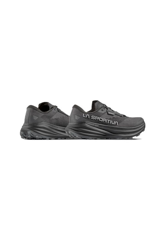 Prodigio Men's Trail Running Sport Shoes Waterproof with Gore-Tex Membrane Black / Reflective