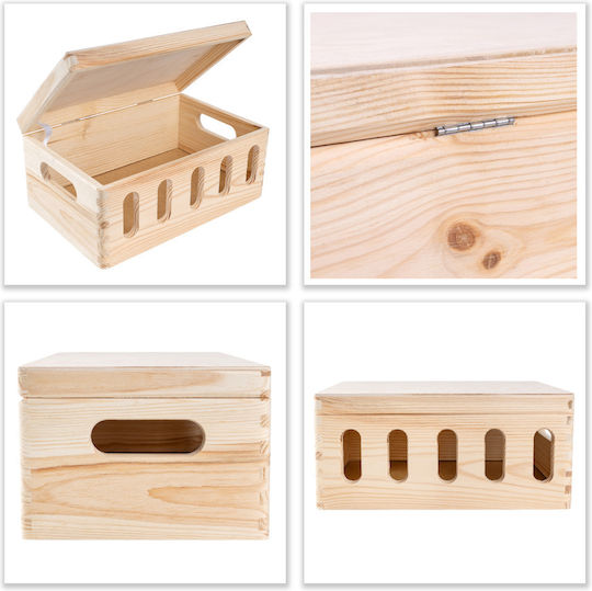Creative Dekorative Holzbox 30x20x13cm